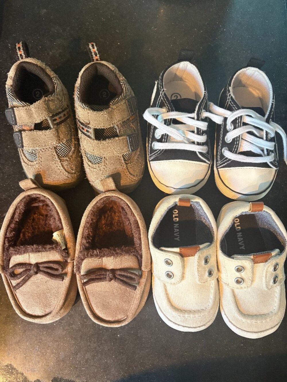 Baby Boy Shoe Bundle Size 2 – 4 Pairs